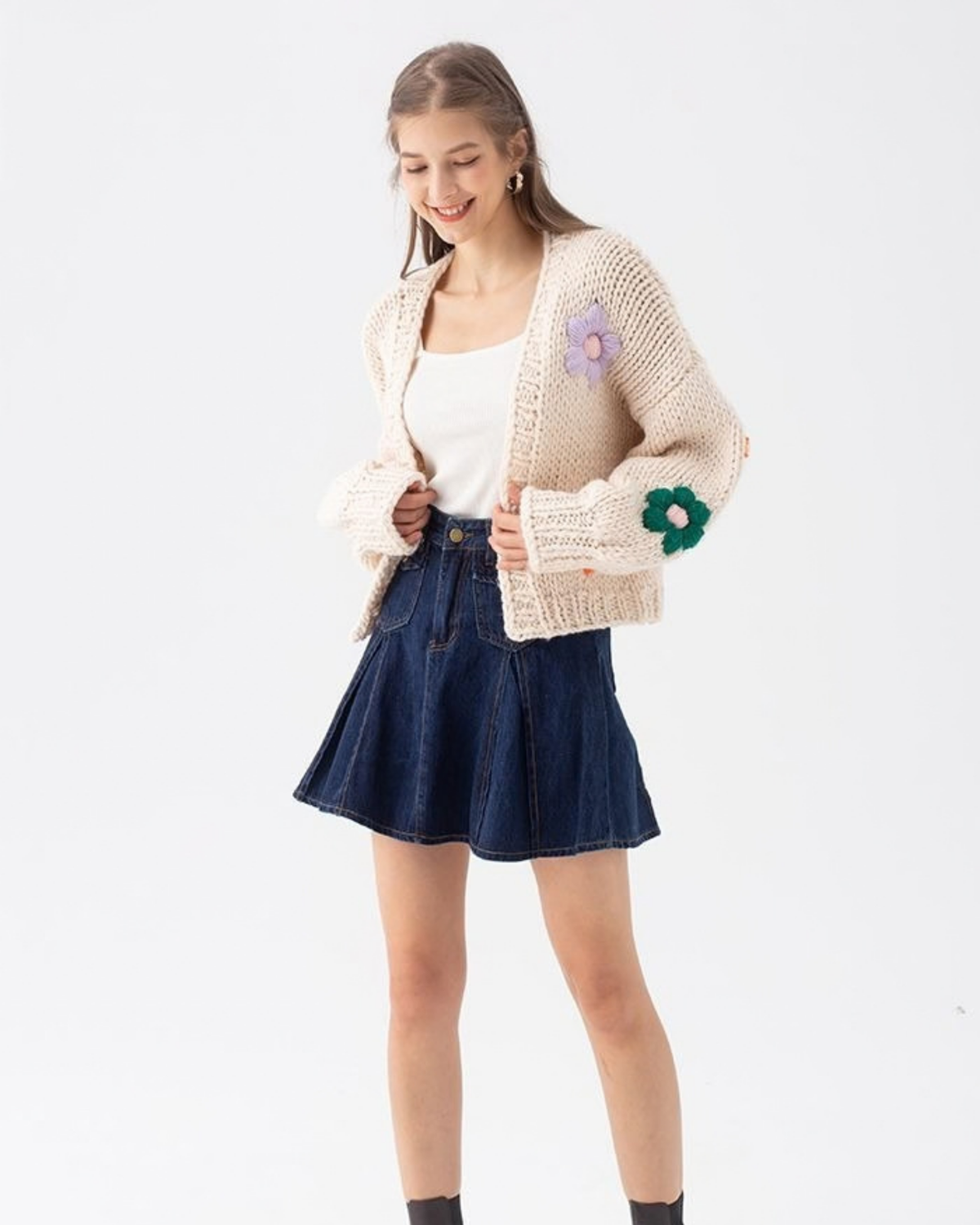Floral Crochet Cardigans